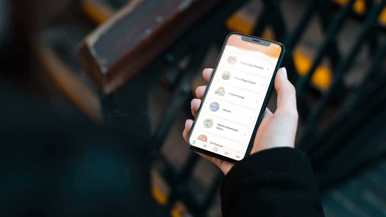 Home Plum Village Mobile App