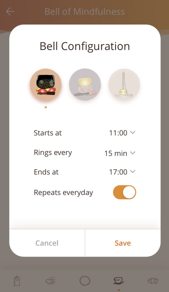 How (and why) to use the Bell of Mindfulness on the Plum Village App Plum Village Mobile App